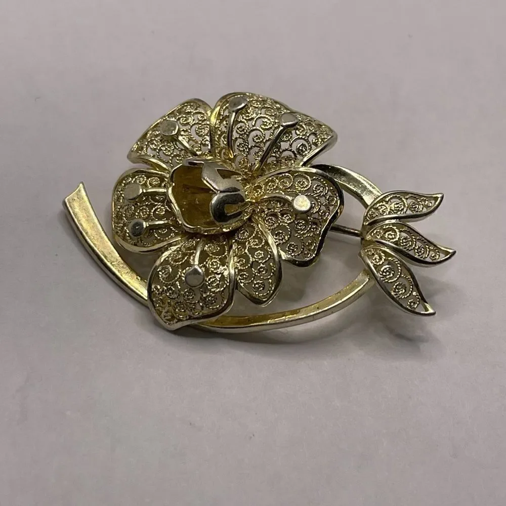 Vintage sterling German brooch